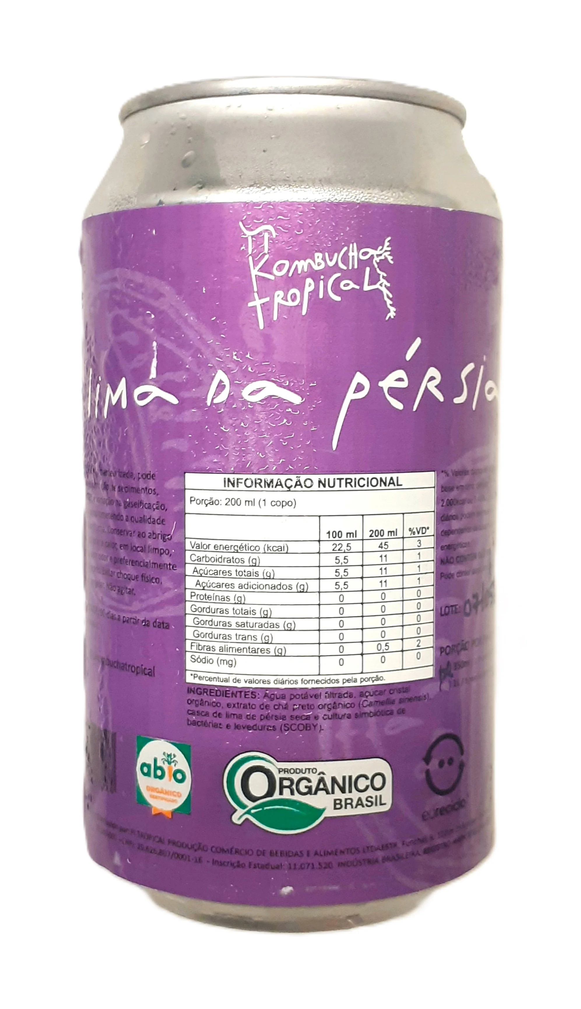 Pi Kombucha Tropical – Fontes · Alimentação Natural